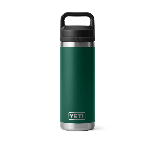 Botella YETI Rambler 18 oz con Chug Cap color Verde Northwood — YETI 100% original en Boreal México