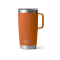 Termo YETI Rambler Mug 20 oz con Asa color Pumpkin (Naranja Calabaza) — YETI 100% original en Boreal México