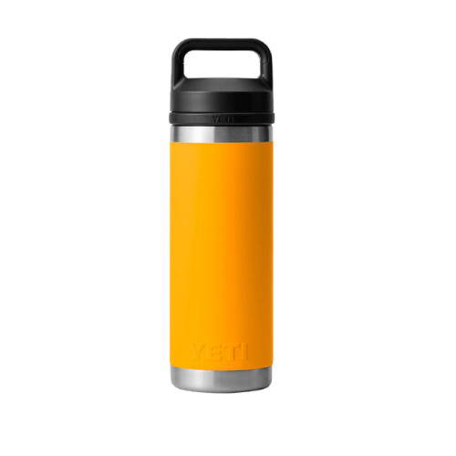 Botella YETI Rambler 18 oz con Chug Cap color Amarillo Mango — YETI 100% original en Boreal México