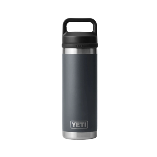 Botella YETI Rambler 18 oz con Chug Cap color Charcoal (Gris) — YETI 100% original en Boreal México