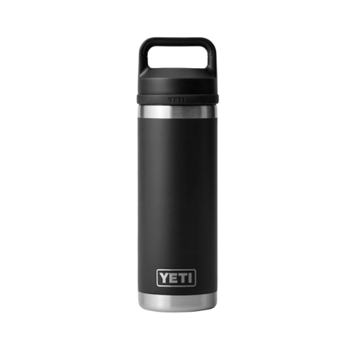 Botella YETI Rambler 18 oz con Chug Cap color Negro — YETI 100% original en Boreal México