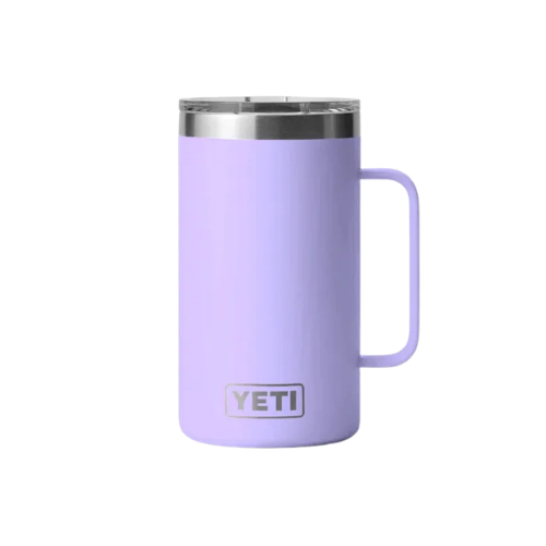 Termo YETI Rambler Mug 24 oz con Asa color Lila — YETI 100% original en Boreal México
