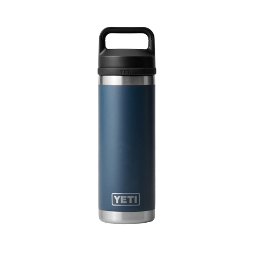 Botella YETI Rambler 18 oz con Chug Cap color Navy (Azul Marino) — YETI 100% original en Boreal México