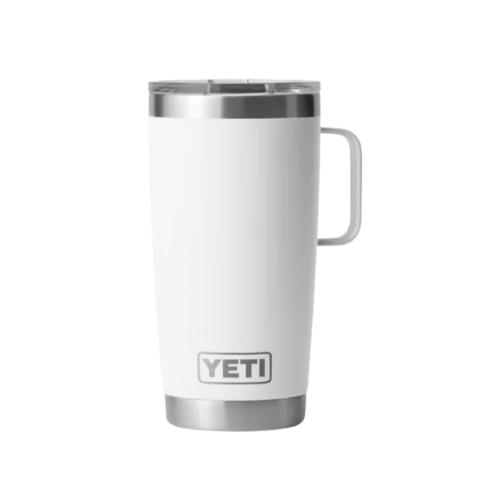 Termo YETI Rambler Mug 20 oz con Asa color Blanco — YETI 100% original en Boreal México