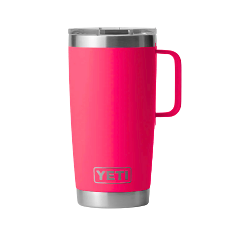 Termo YETI Rambler Mug 20 oz con Asa color Bimini Pink (Rosa) — YETI 100% original en Boreal México
