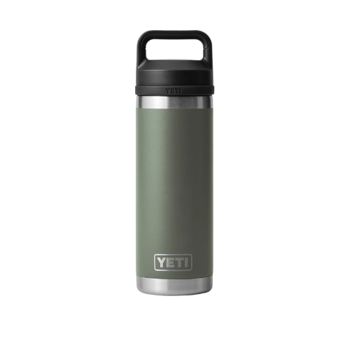Botella YETI Rambler 18 oz con Chug Cap color Green Army (Verde Militar) — YETI 100% original en Boreal México
