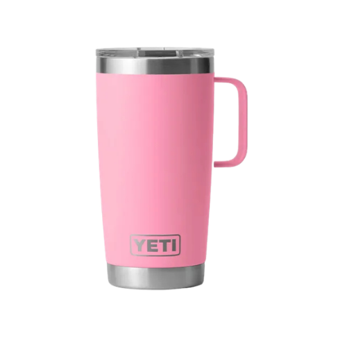 Termo YETI Rambler Mug 20 oz con Asa color Rosa — YETI 100% original en Boreal México