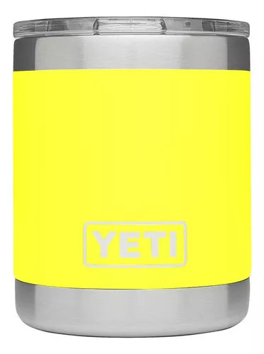 Vaso YETI Rambler Lowball 10 oz color Alpine Yellow (Amarillo) — YETI 100% original en Boreal México