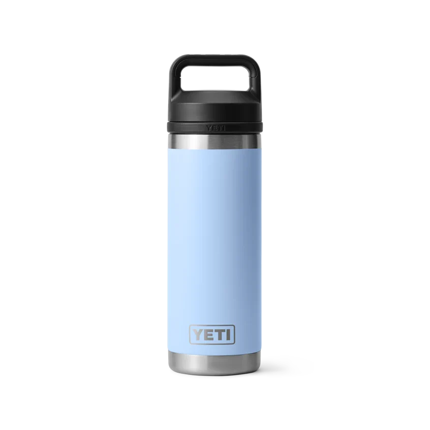 Botella YETI Rambler 18 oz con Chug Cap color Sky Blue (Azul Cielo) — YETI 100% original en Boreal México