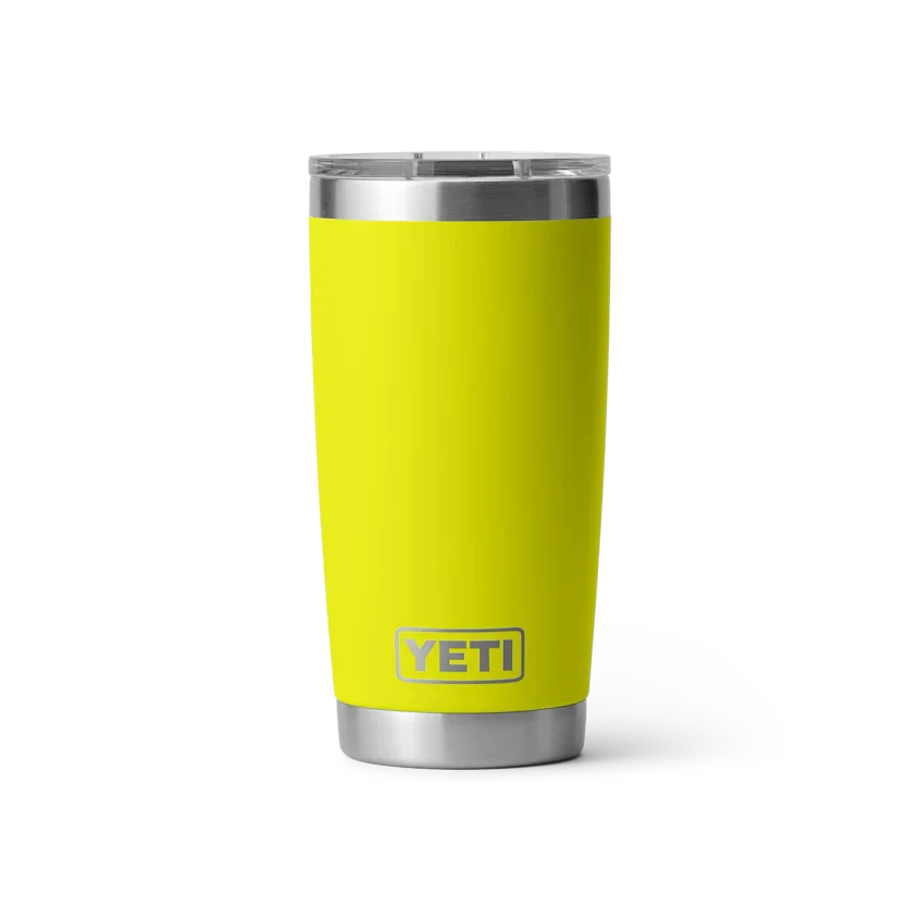 Termo YETI Rambler 20 oz Tumbler color Baby Yellow (Amarillo) — YETI 100% original en Boreal México