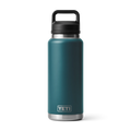 Botella YETI Rambler 36 oz con Chug Cap color Agave Teal (Agave) — YETI 100% original en Boreal México