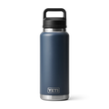 Botella YETI Rambler 36 oz con Chug Cap color Navy (Azul Marino) — YETI 100% original en Boreal México