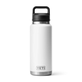 Botella YETI Rambler 36 oz con Chug Cap color Blanco — YETI 100% original en Boreal México