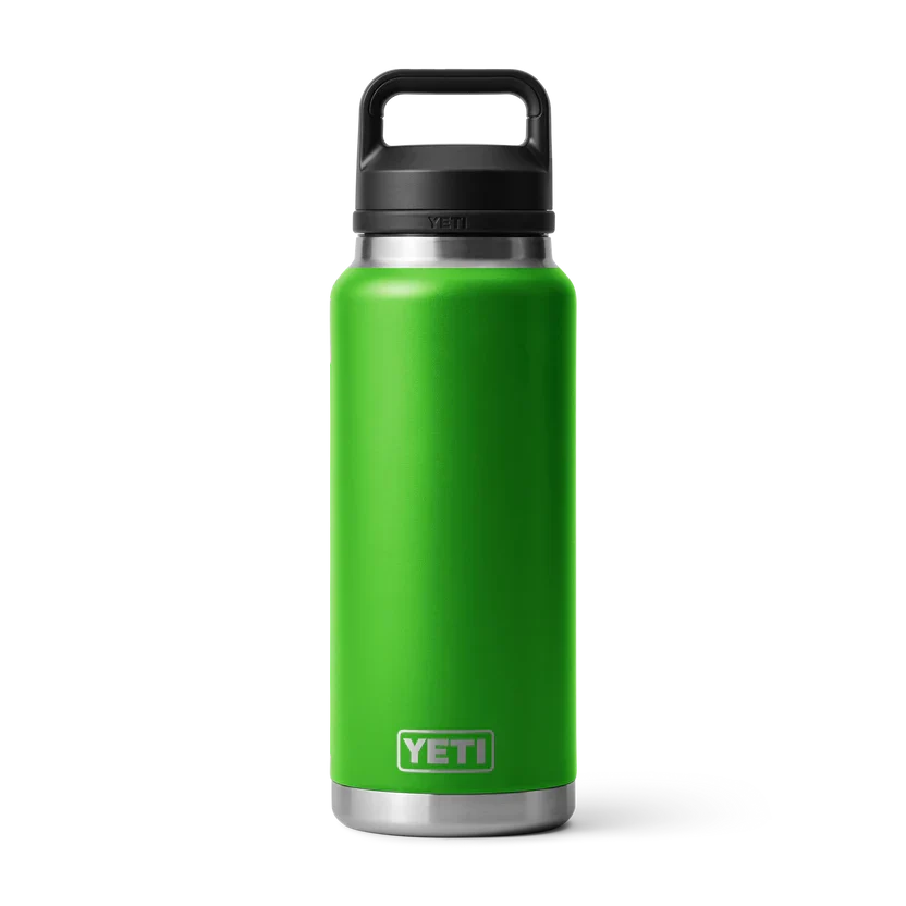 Botella YETI Rambler 36 oz con Chug Cap color Cannopy Green (Verde) — YETI 100% original en Boreal México