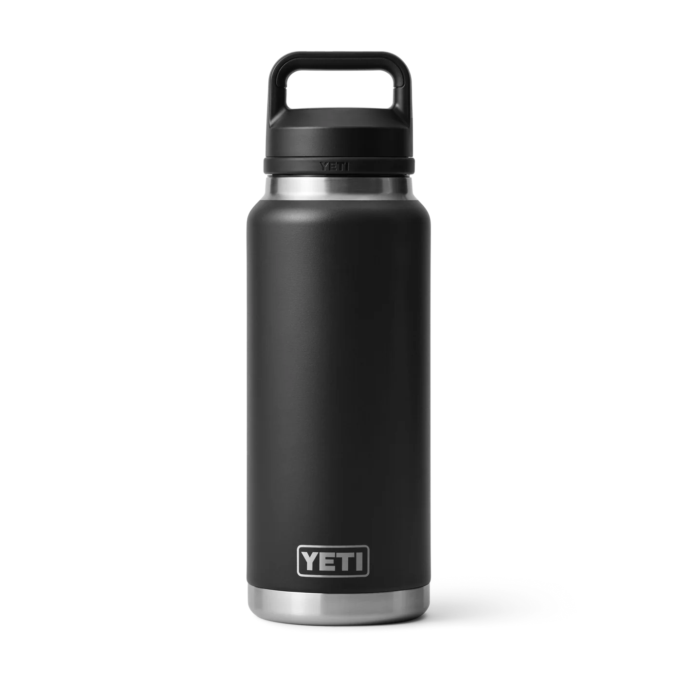 Botella YETI Rambler 36 oz con Chug Cap color Negro — YETI 100% original en Boreal México
