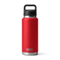 Botella YETI Rambler 36 oz con Chug Cap color Rescue Red (Rojo) — YETI 100% original en Boreal México