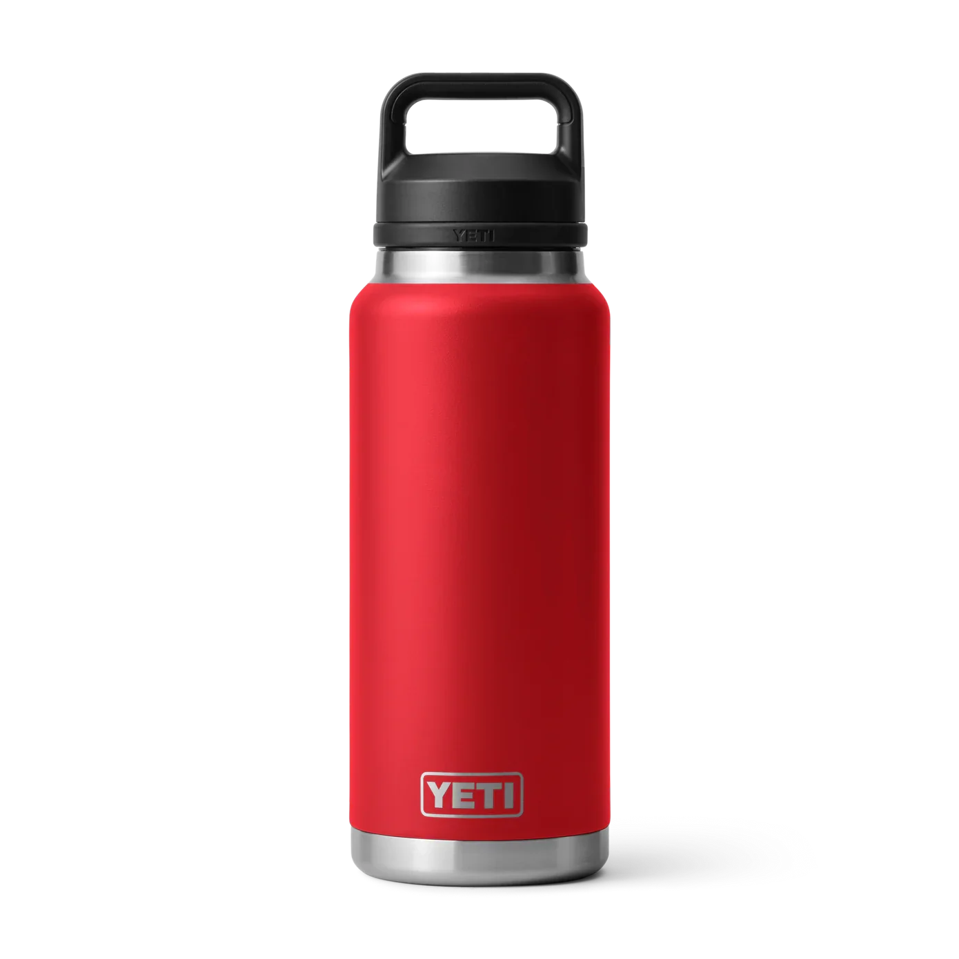 Botella YETI Rambler 36 oz con Chug Cap color Rescue Red (Rojo) — YETI 100% original en Boreal México
