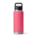 Botella YETI Rambler 36 oz con Chug Cap color Bimini Pink (Rosa) — YETI 100% original en Boreal México