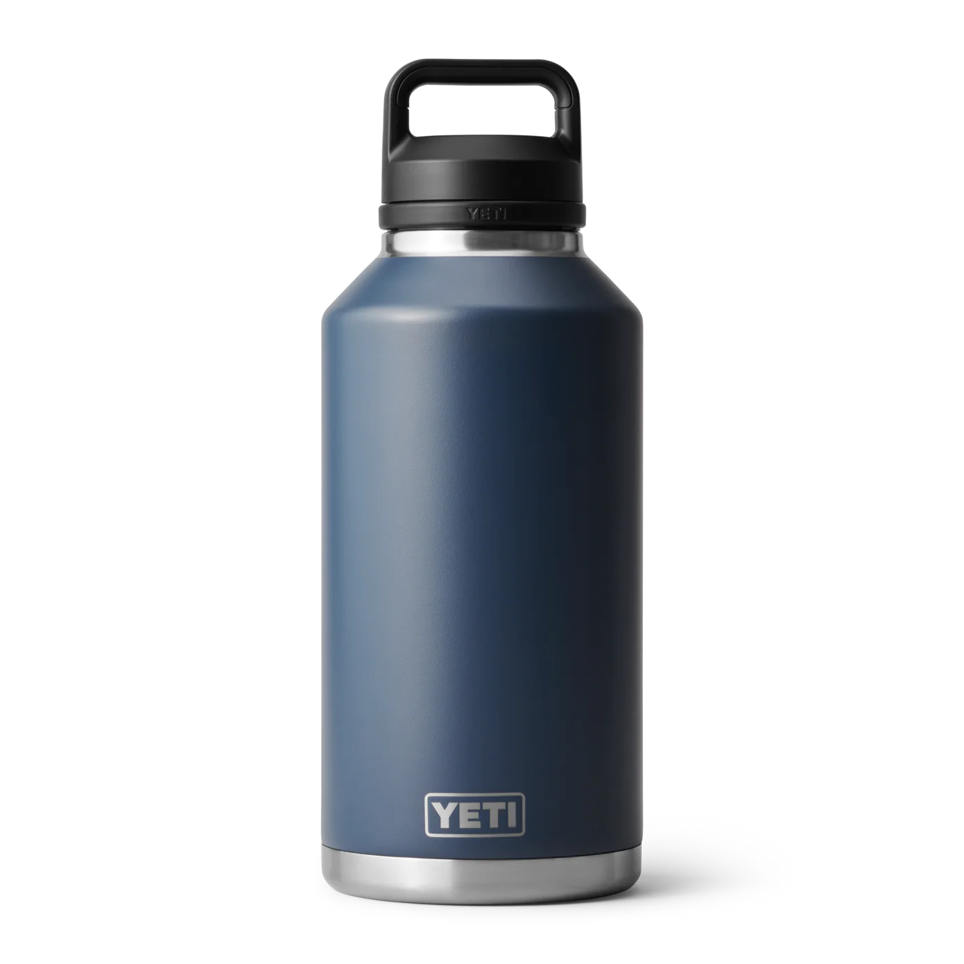 Botella YETI Rambler 64 oz con Chug Cap color Navy (Azul Marino) — YETI 100% original en Boreal México