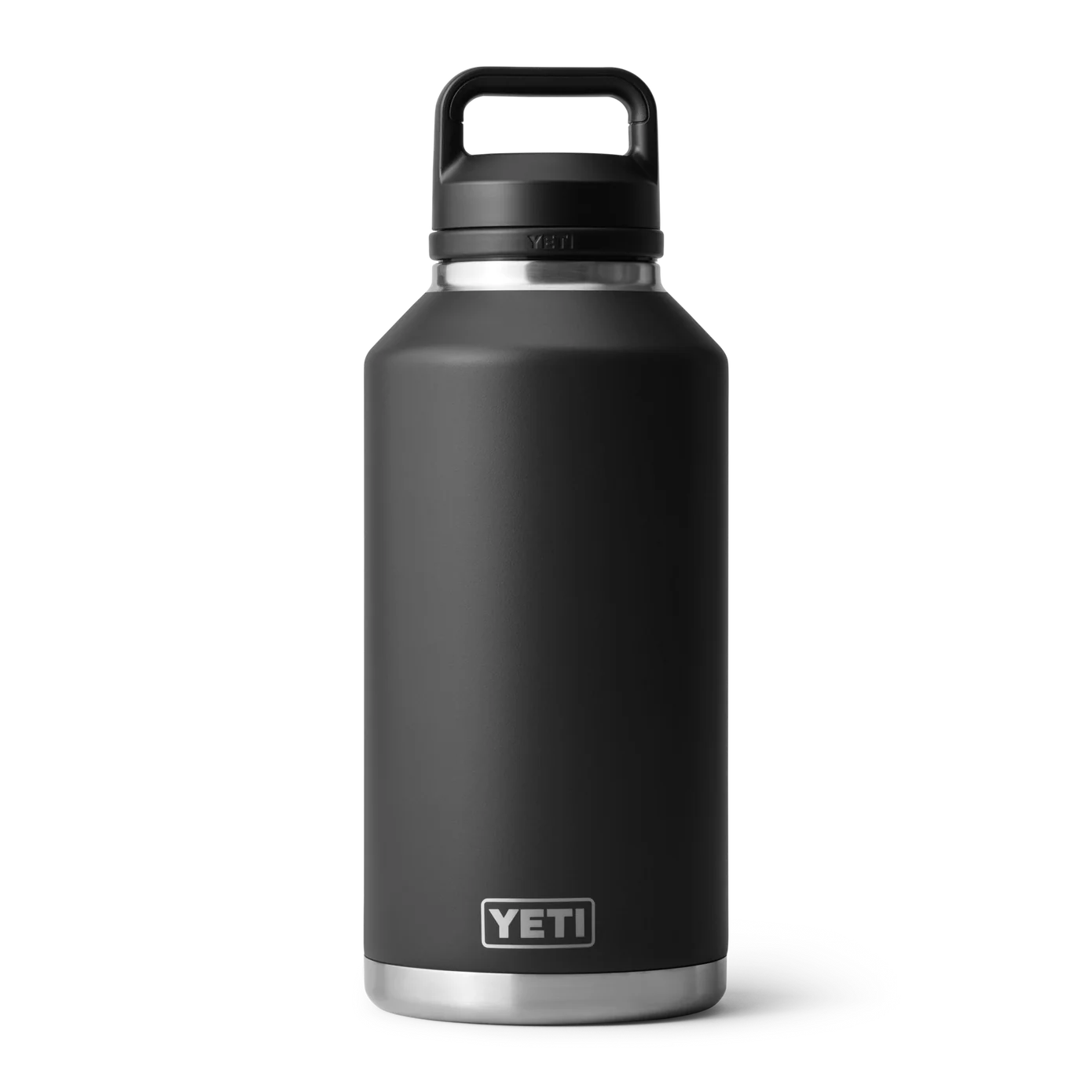 Botella YETI Rambler 64 oz con Chug Cap color Negro — YETI 100% original en Boreal México