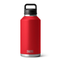Botella YETI Rambler 64 oz con Chug Cap color Rescue Red (Rojo) — YETI 100% original en Boreal México