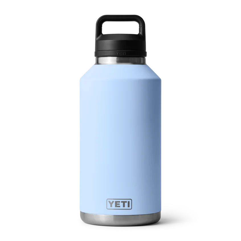 Botella YETI Rambler 64 oz con Chug Cap color Sky Blue (Azul Cielo) — YETI 100% original en Boreal México