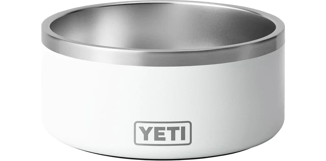 Plato YETI Boomer 4 para Perro color Blanco — YETI 100% original en Boreal México