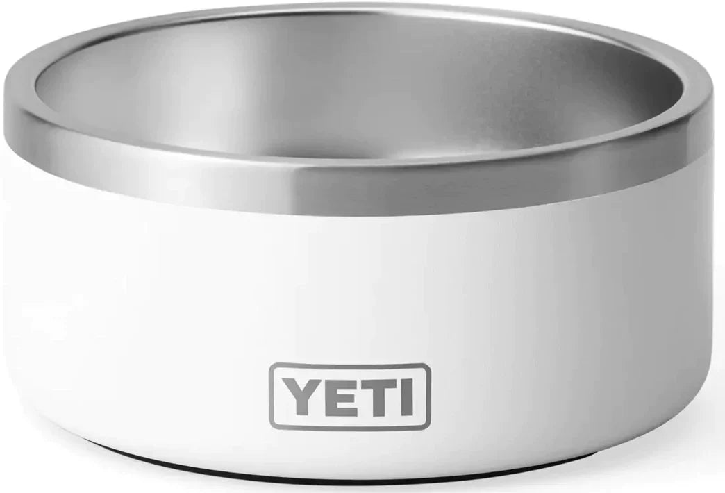 Plato YETI Boomer 8 para Perro color Blanco — YETI 100% original en Boreal México