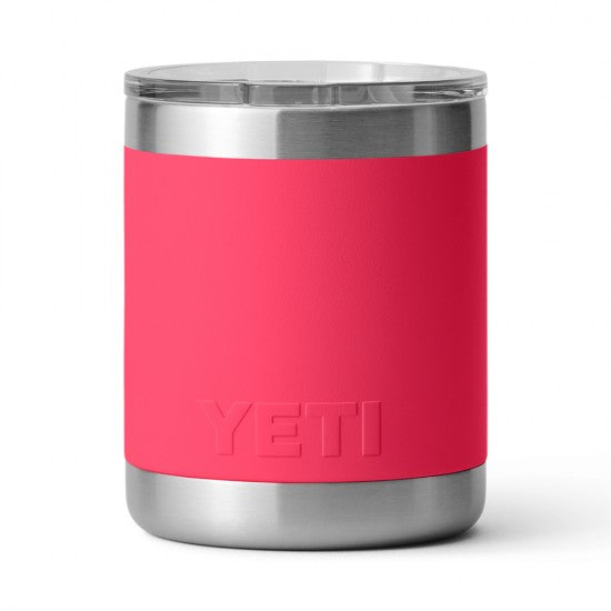 Vaso YETI Rambler Lowball 10 oz color Biminy Pink (Rosa Mexicano) — YETI 100% original en Boreal México