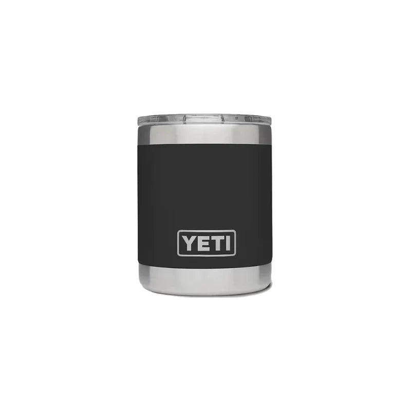 Vaso YETI Rambler Lowball 10 oz color Negro — YETI 100% original en Boreal México