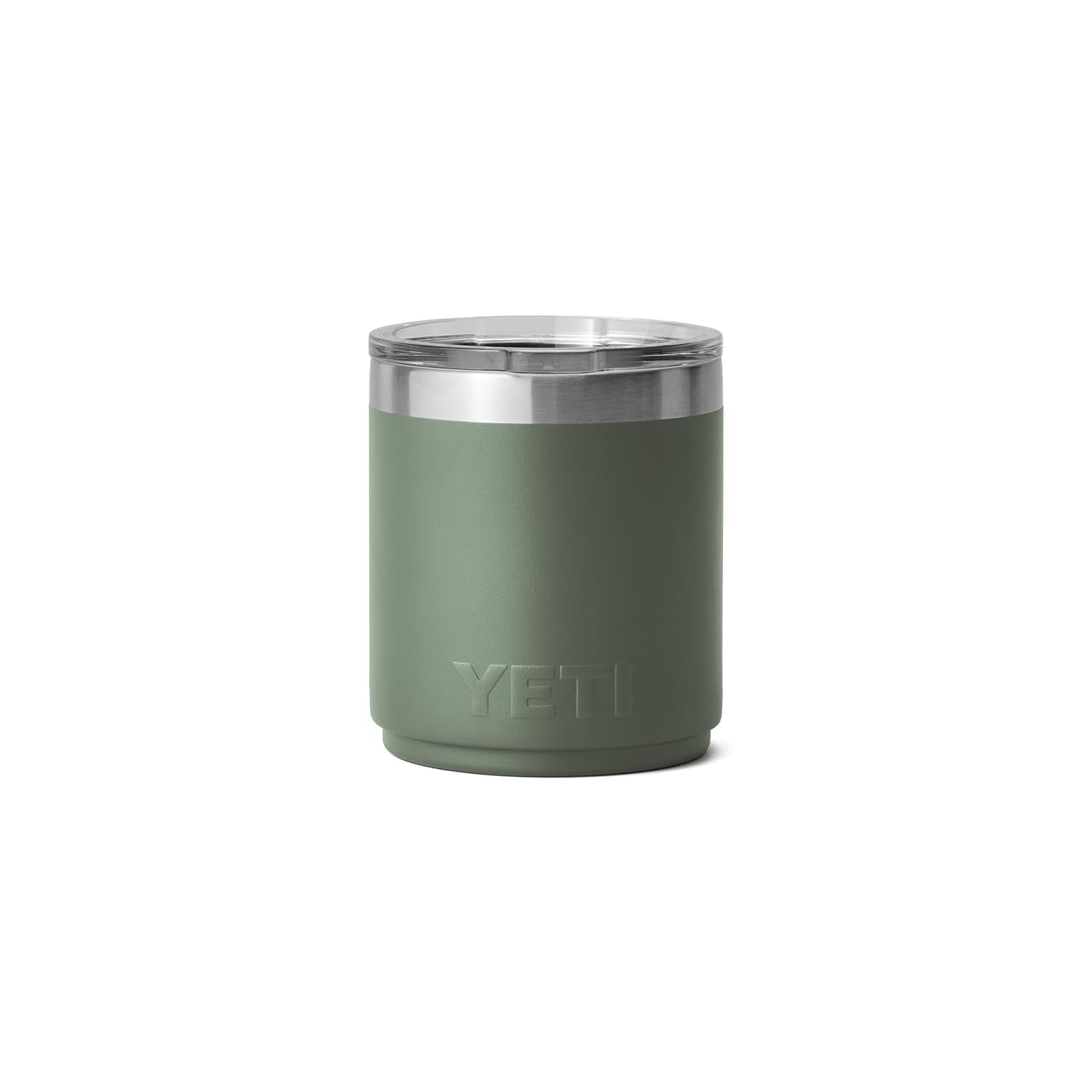 Vaso YETI Rambler Lowball 10 oz color Green Army (Verde Militar) — YETI 100% original en Boreal México