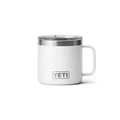 Termo YETI Rambler Mug 14 oz con Asa color Blanco — YETI 100% original en Boreal México
