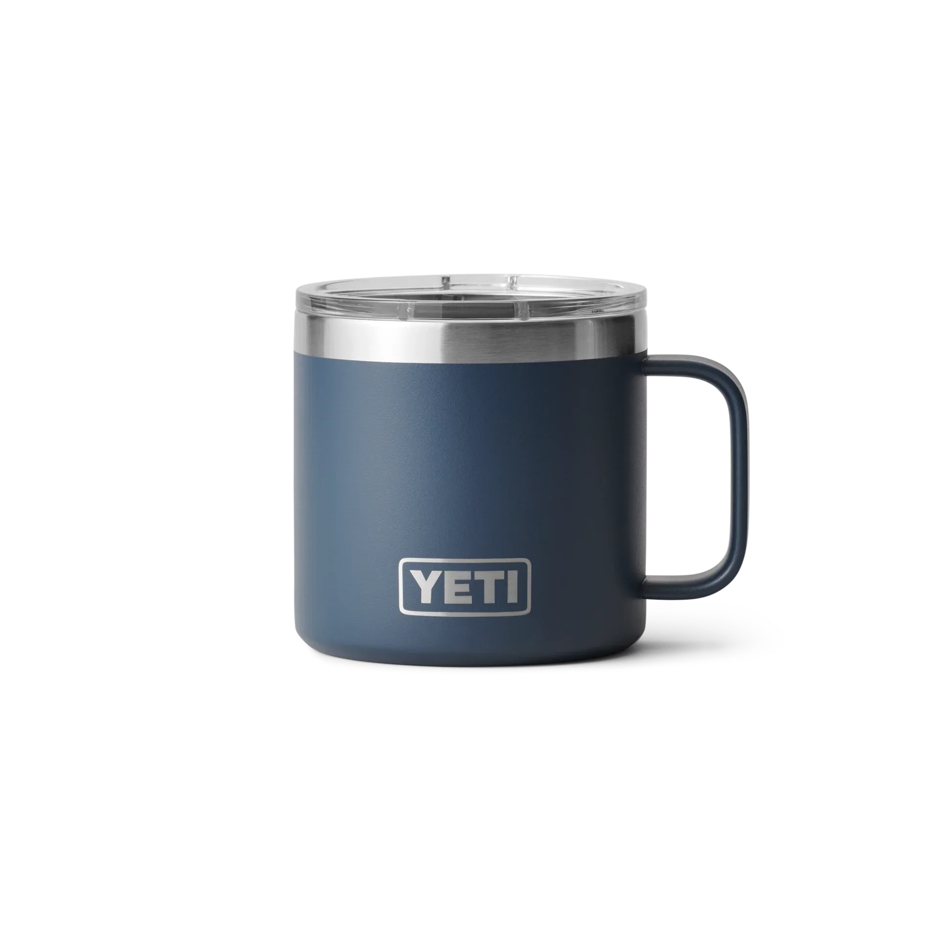 Termo YETI Rambler Mug 14 oz con Asa color Azul Marino — YETI 100% original en Boreal México