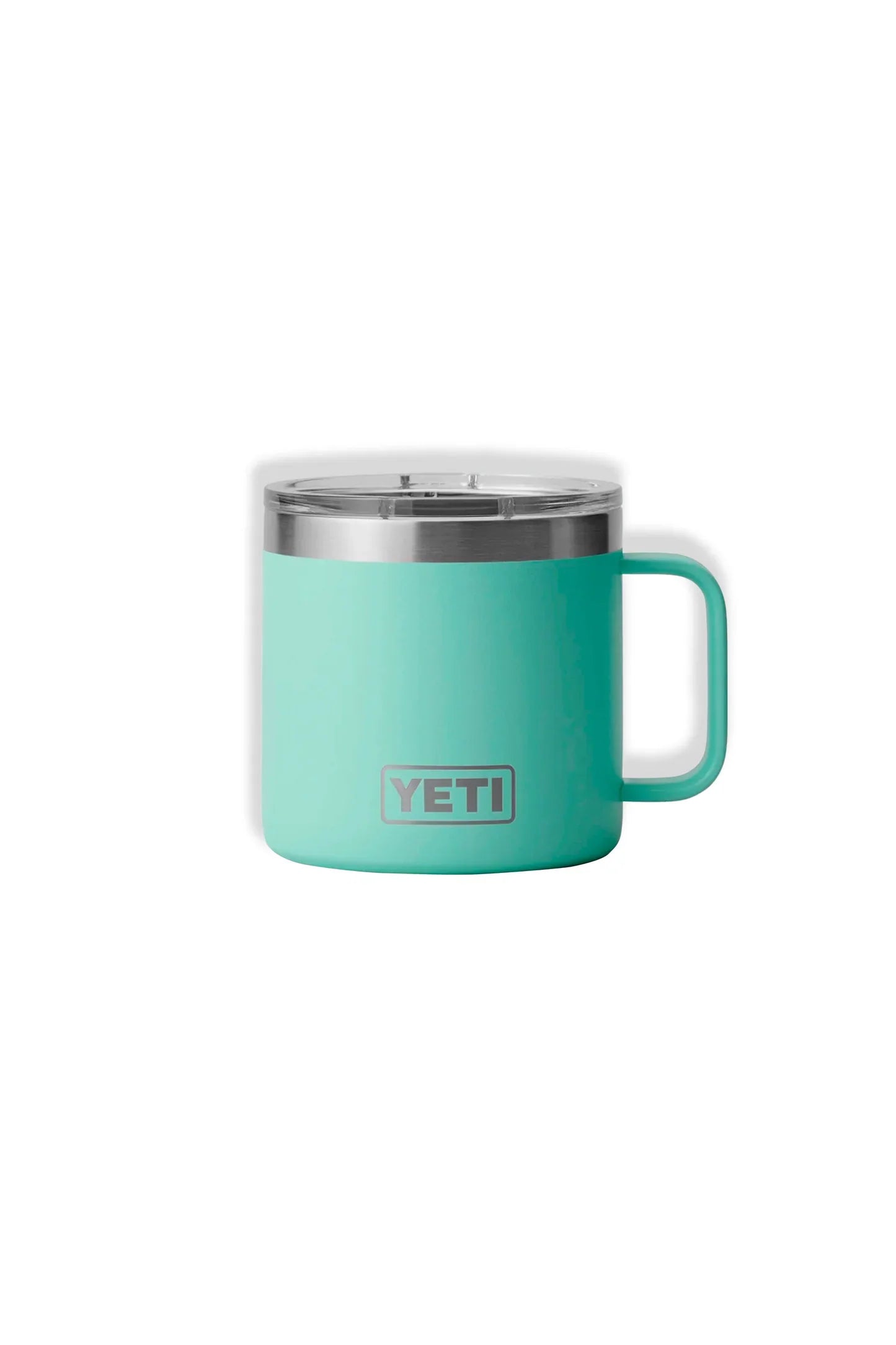 Termo YETI Rambler Mug 14 oz con Asa color Seafoam (Menta) — YETI 100% original en Boreal México