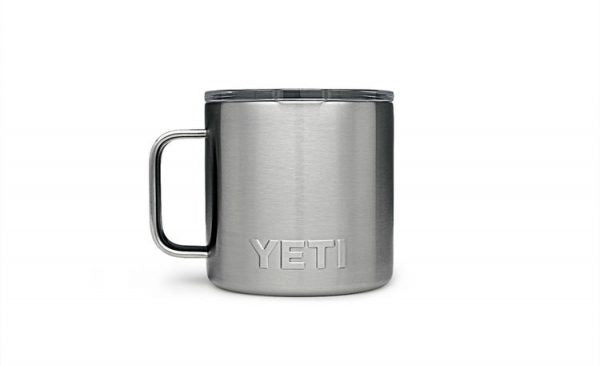 Termo YETI Rambler Mug 14 oz con Asa color Stainless Steel (Metal) — YETI 100% original en Boreal México