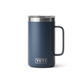 Termo YETI Rambler Mug 24 oz con Asa color Navy (Azul Marino) — YETI 100% original en Boreal México