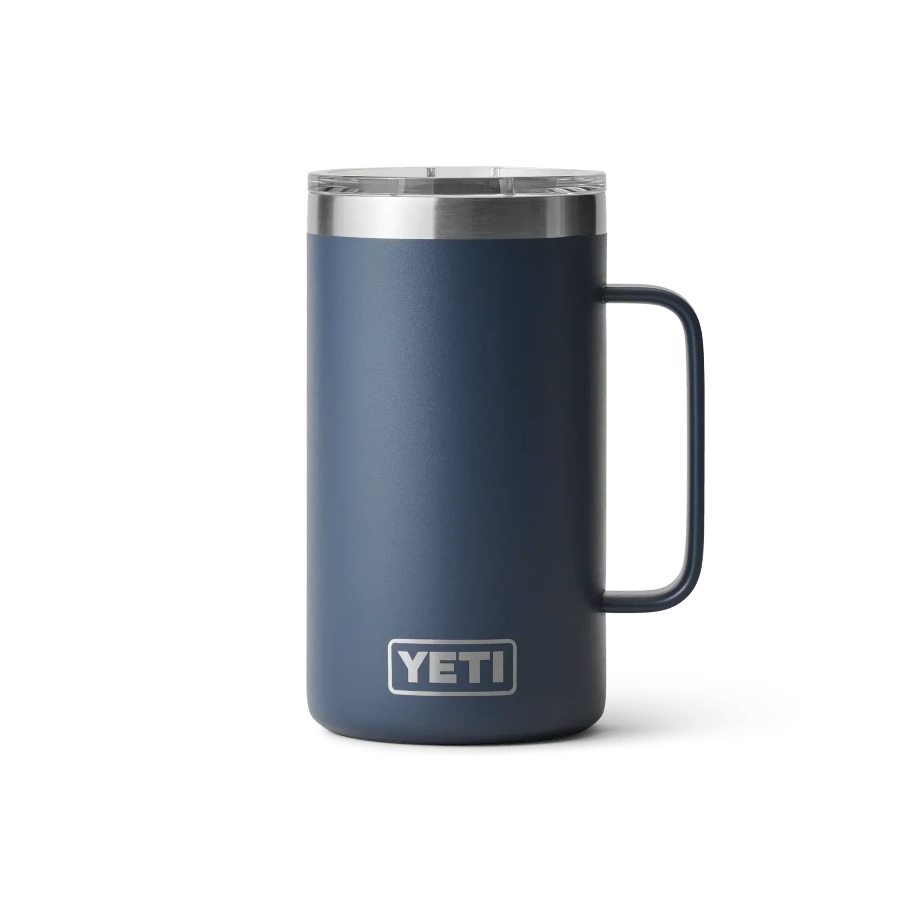 Termo YETI Rambler Mug 24 oz con Asa color Navy (Azul Marino) — YETI 100% original en Boreal México