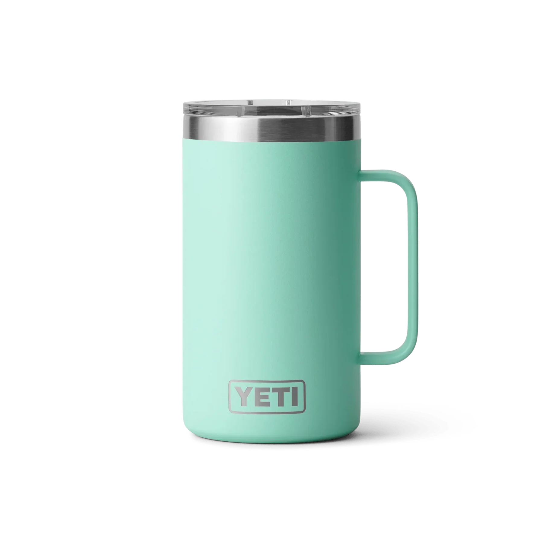 Termo YETI Rambler Mug 24 oz con Asa color Seafoam (Menta) — YETI 100% original en Boreal México
