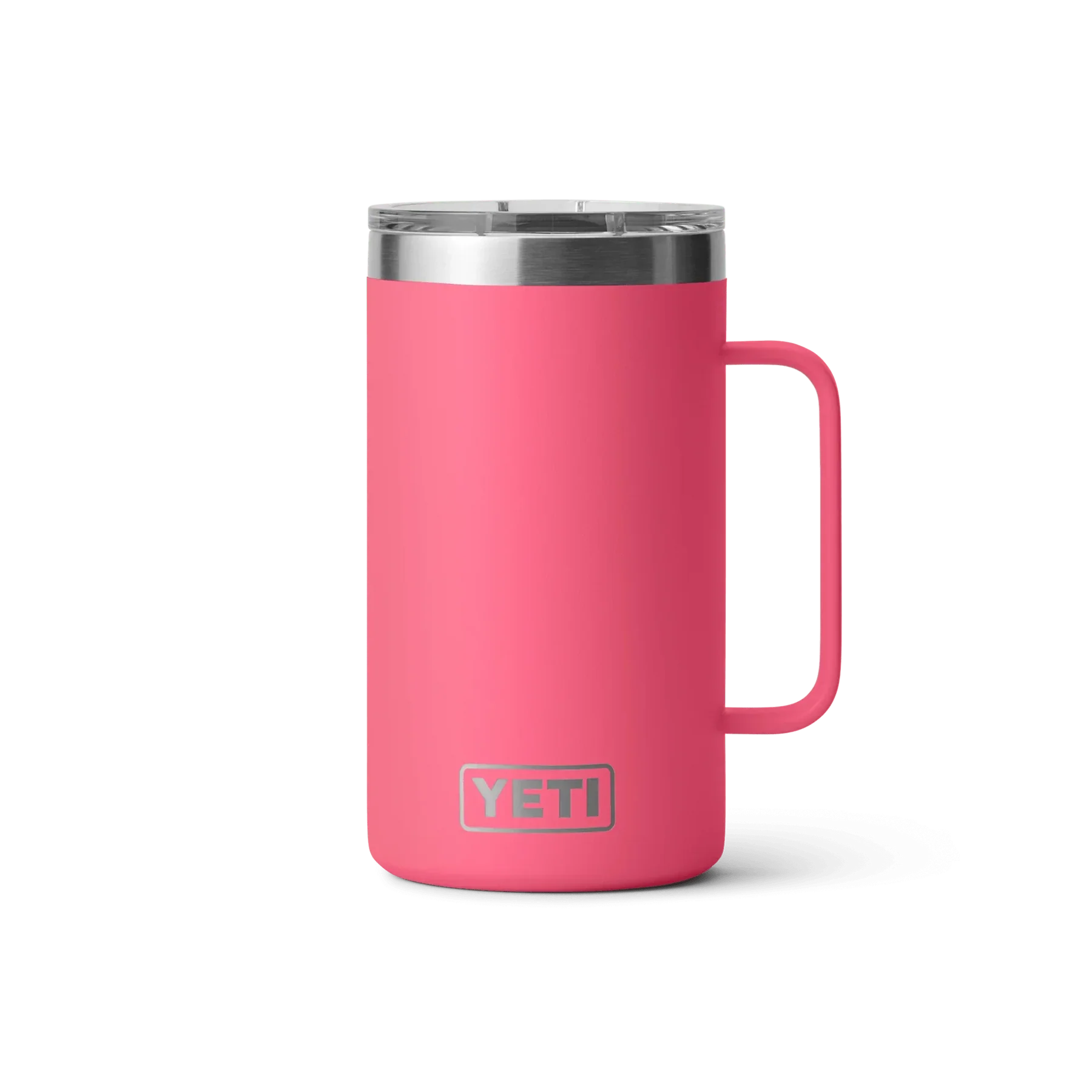 Termo YETI Rambler Mug 24 oz con Asa color Bimini Pink (Rosa) — YETI 100% original en Boreal México