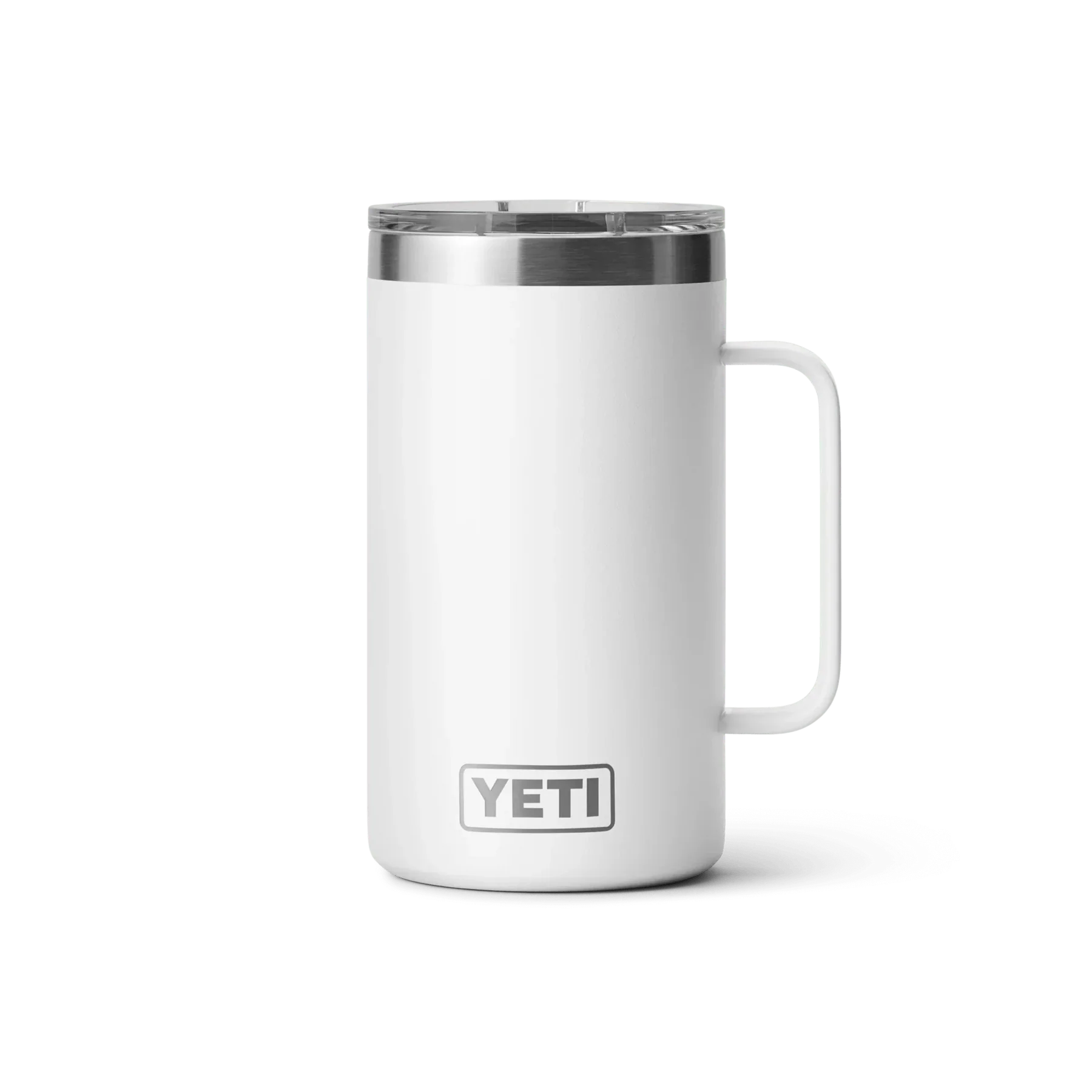 Termo YETI Rambler Mug 24 oz con Asa color Blanco — YETI 100% original en Boreal México